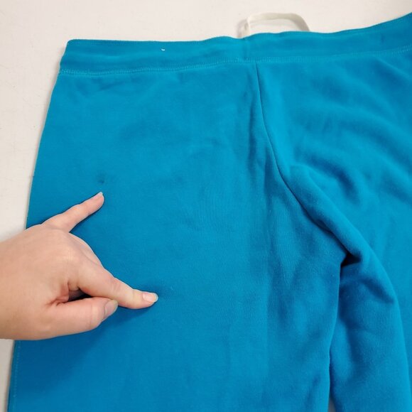 Vintage Aeropostale Womens Y2K Low Rise Sweatpants Size L Blue Spellout 90S - Picture 10 of 16